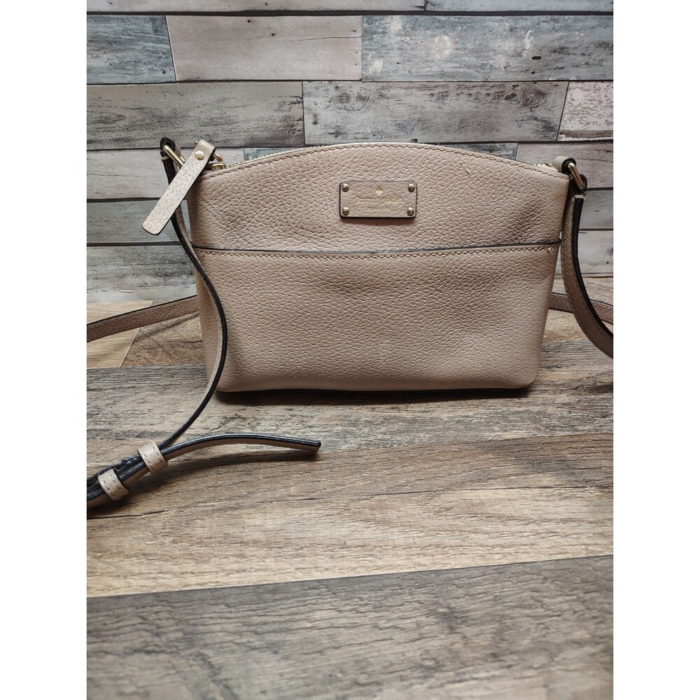 Kate Spade Millie Grove Street Crossbody Shoulder bag - Almondine - Gently Used